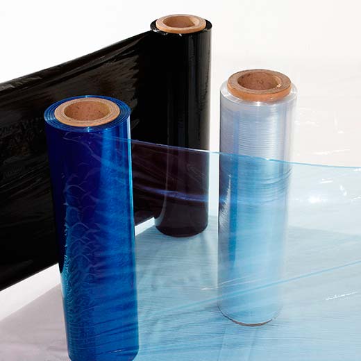 fabricacion rollos de Film stretch en colores